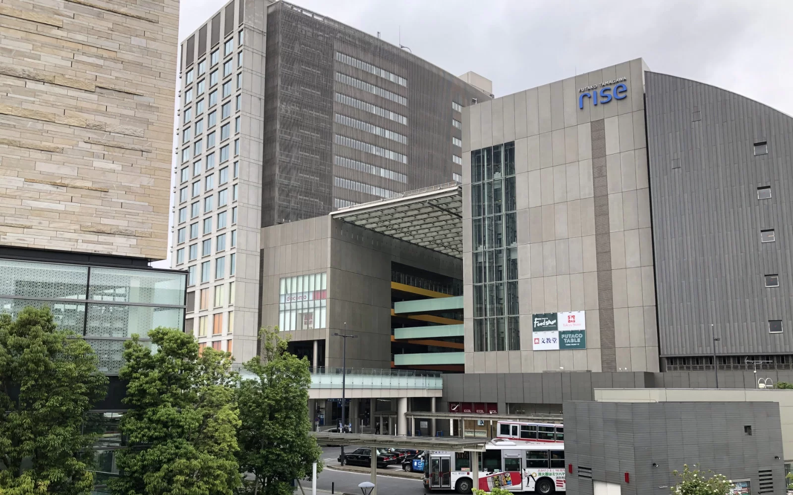 二子玉川エリアの街並み