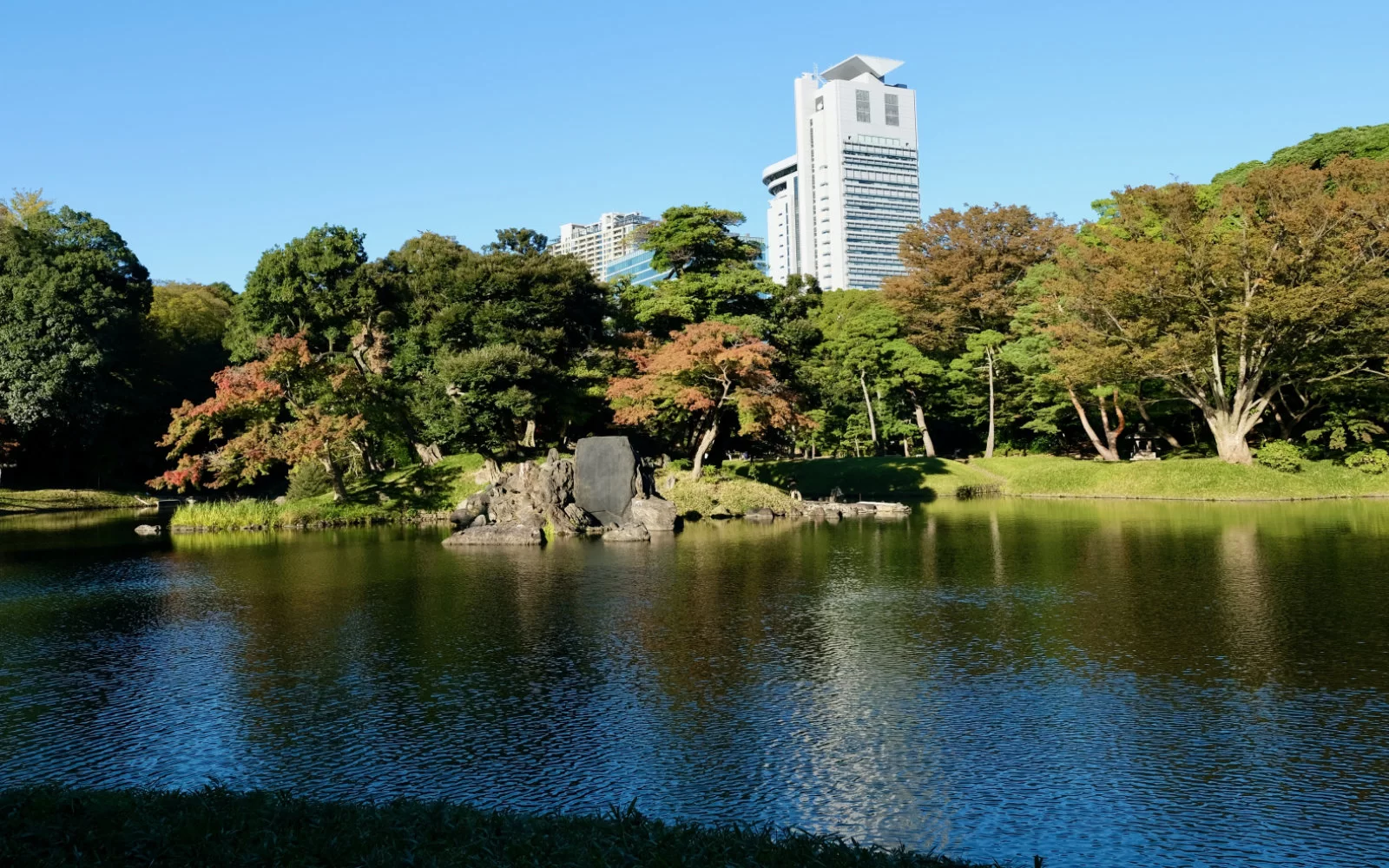 後楽園エリアの街並み