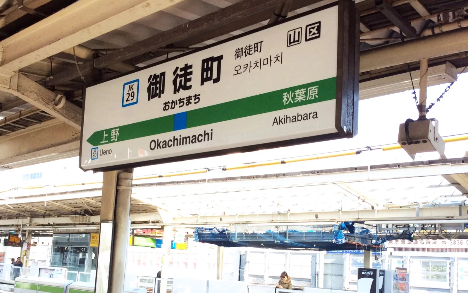御徒町エリアの街並み