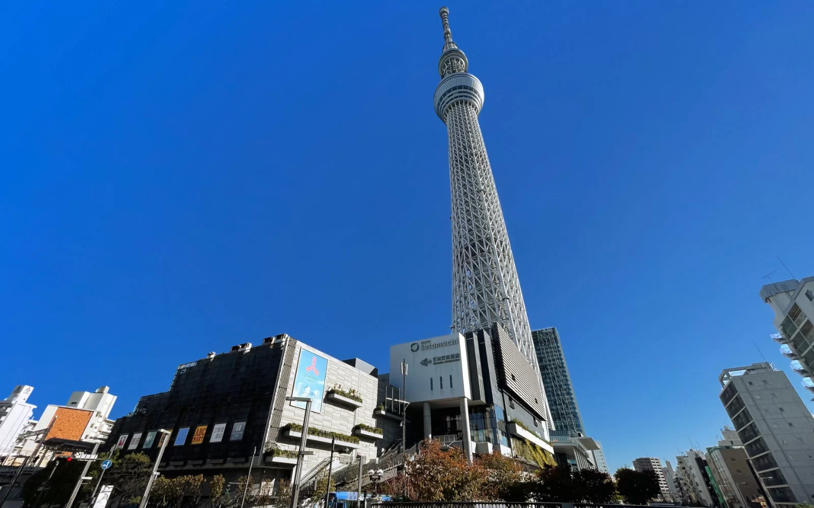 押上エリアの街並み